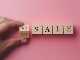 No sale 不是東西賣不出去！